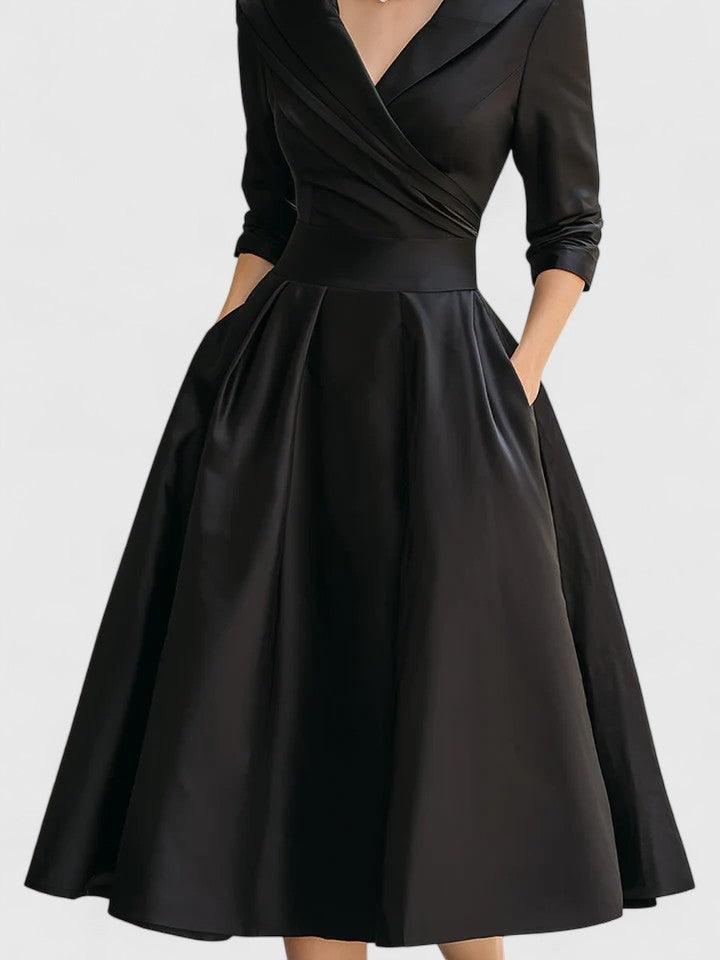 Yan | Woman’s Elegant Midi Dress Wedding Guest