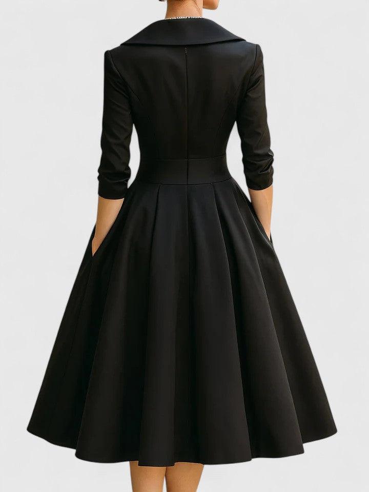Yan | Woman’s Elegant Midi Dress Wedding Guest