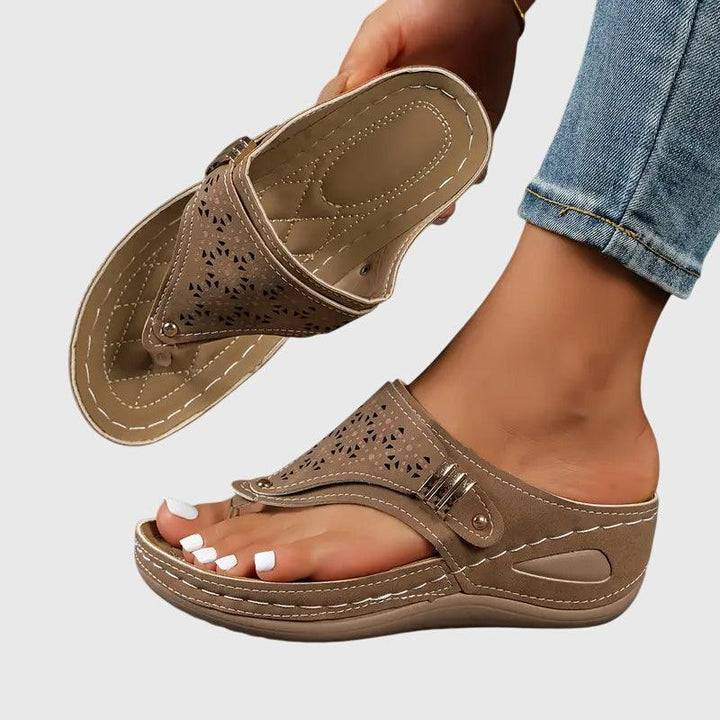 Kaylie | Woman’s Orthopedic Toe Loop Comfort Sandals