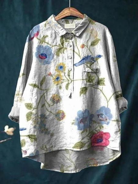 Monette| Woman’s Floral Blouse Design