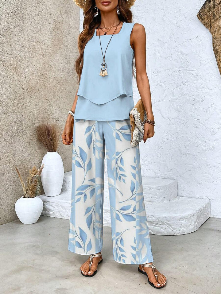 Women’s Casual Vacation Two Piece Set