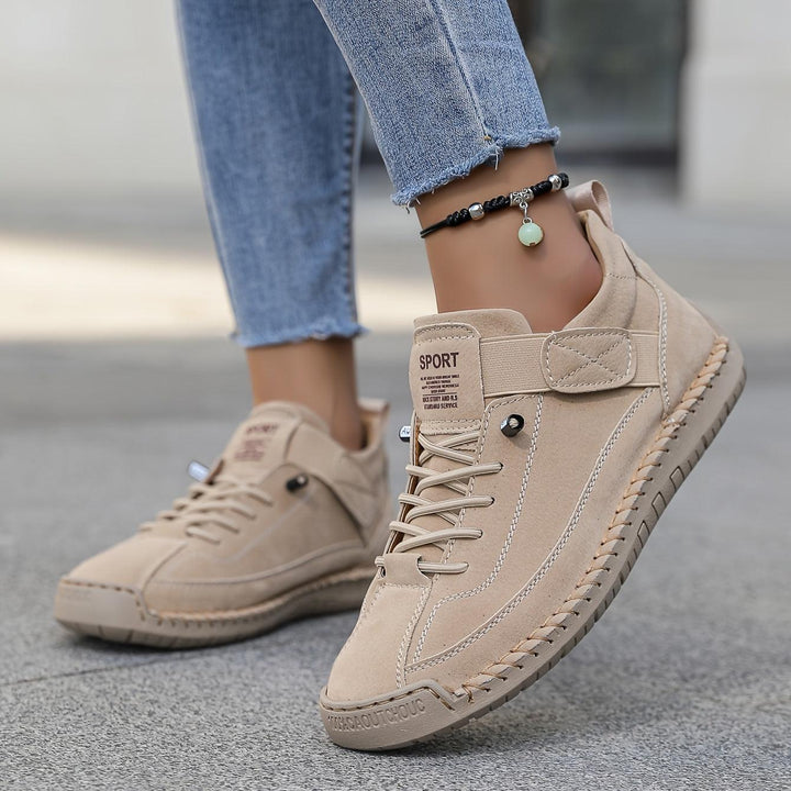Renée | Woman’s Orthopedic Comfort Pleather Everyday Sneakers