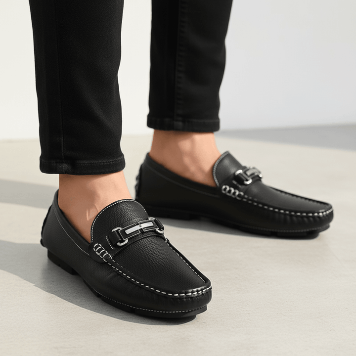Men’s Torino Pleather Penny Loafers