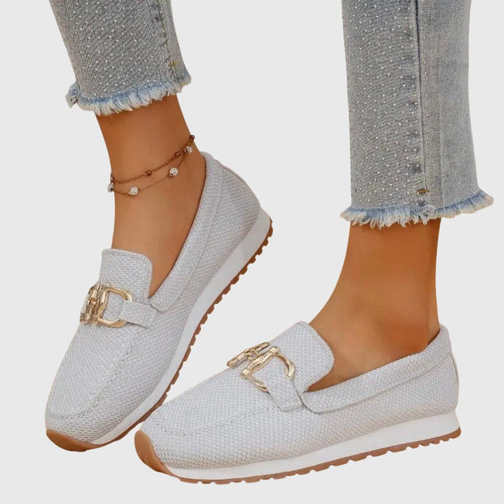 June| Woman’s Orthopedic Loafers with Buckle Everyday Wear