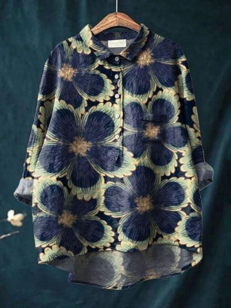 Monette| Woman’s Floral Blouse Design