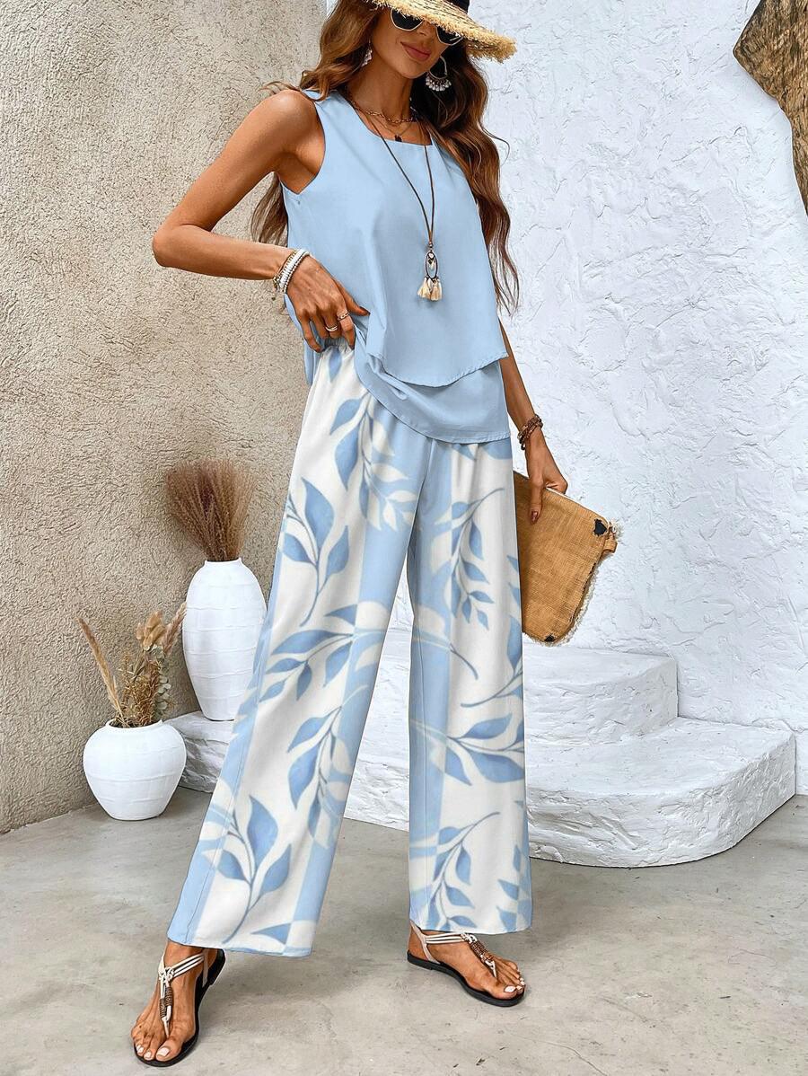 Women’s Casual Vacation Two Piece Set