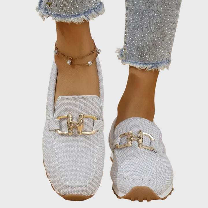 June| Woman’s Orthopedic Loafers with Buckle Everyday Wear