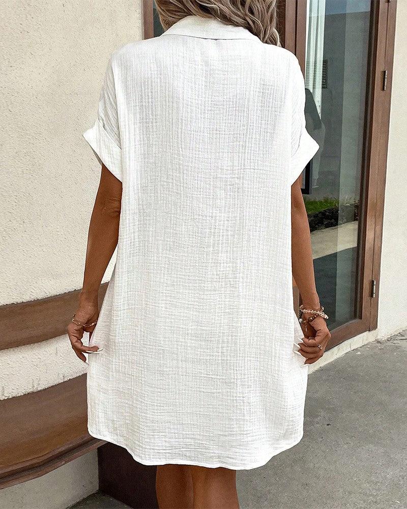 Melissa | Effortless Summer Shirt Dress for Women