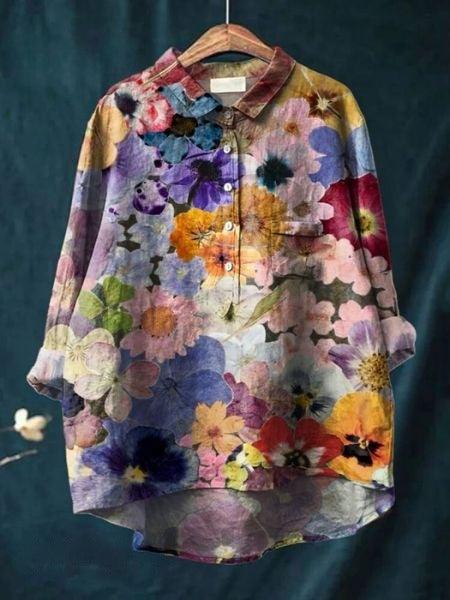 Monette| Woman’s Floral Blouse Design