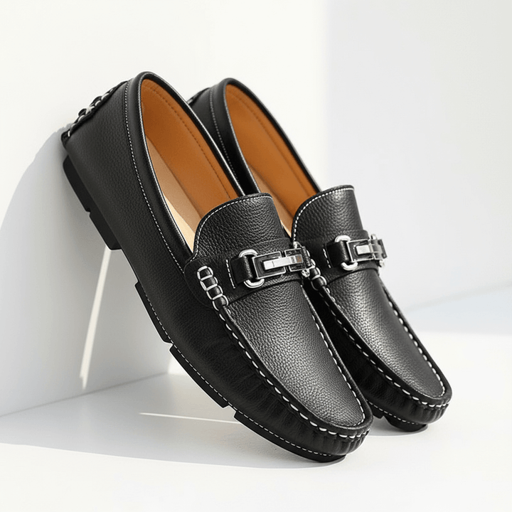 Men’s Torino Pleather Penny Loafers