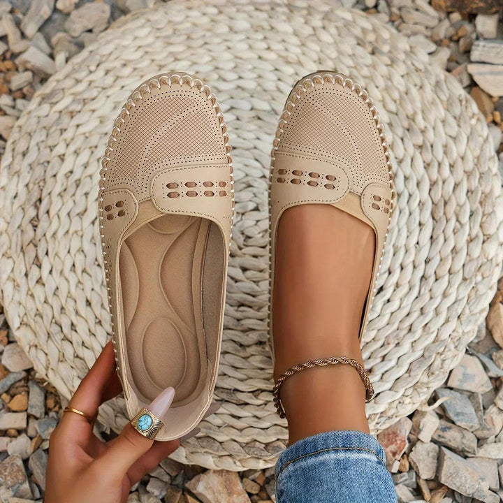 Paulette| Woman’s Stylish Orthopedic Flats arch Support