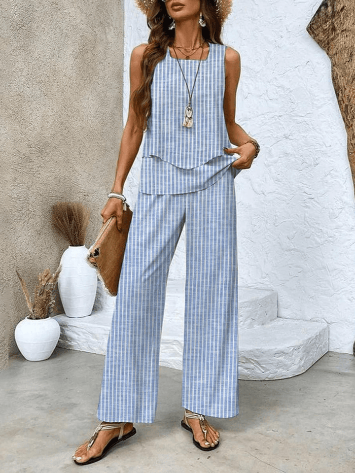 Women’s Casual Vacation Two Piece Set