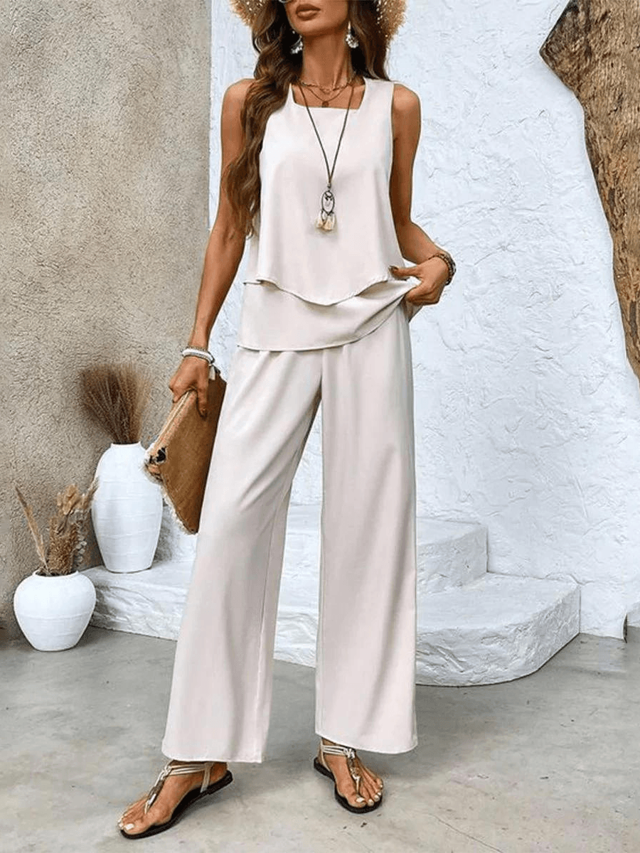 Women’s Casual Vacation Two Piece Set