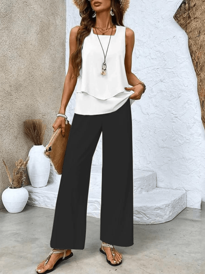 Women’s Casual Vacation Two Piece Set