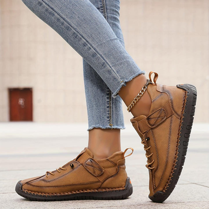 Renée | Woman’s Orthopedic Comfort Pleather Everyday Sneakers