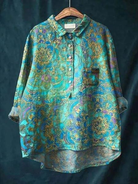 Monette| Woman’s Floral Blouse Design