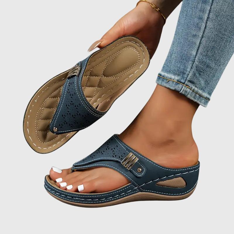 Kaylie | Woman’s Orthopedic Toe Loop Comfort Sandals