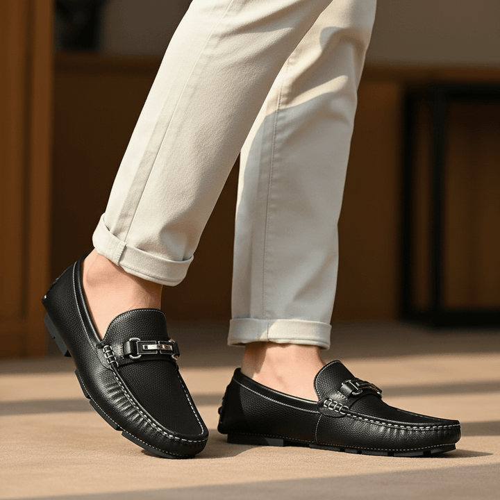 Men’s Torino Pleather Penny Loafers