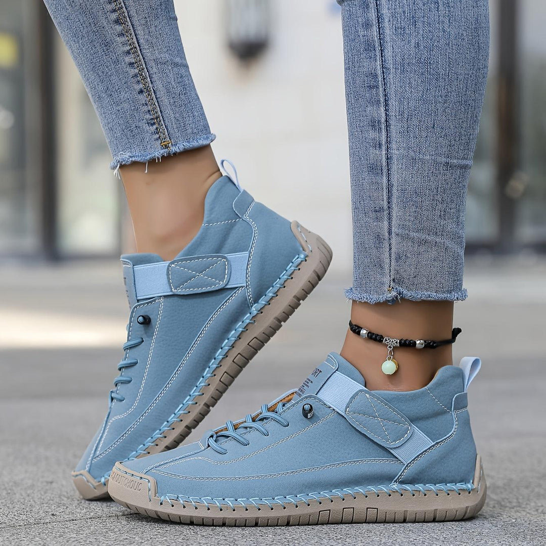 Renée | Woman’s Orthopedic Comfort Pleather Everyday Sneakers