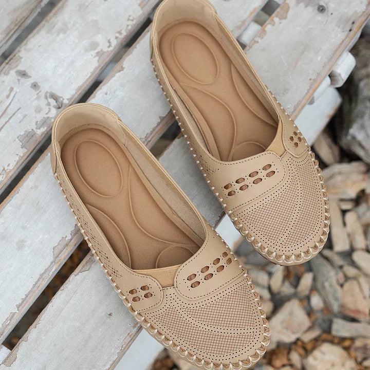 Paulette| Woman’s Stylish Orthopedic Flats arch Support
