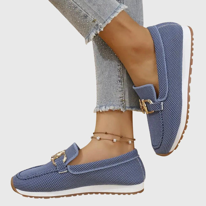 June| Woman’s Orthopedic Loafers with Buckle Everyday Wear