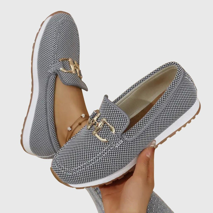 June| Woman’s Orthopedic Loafers with Buckle Everyday Wear