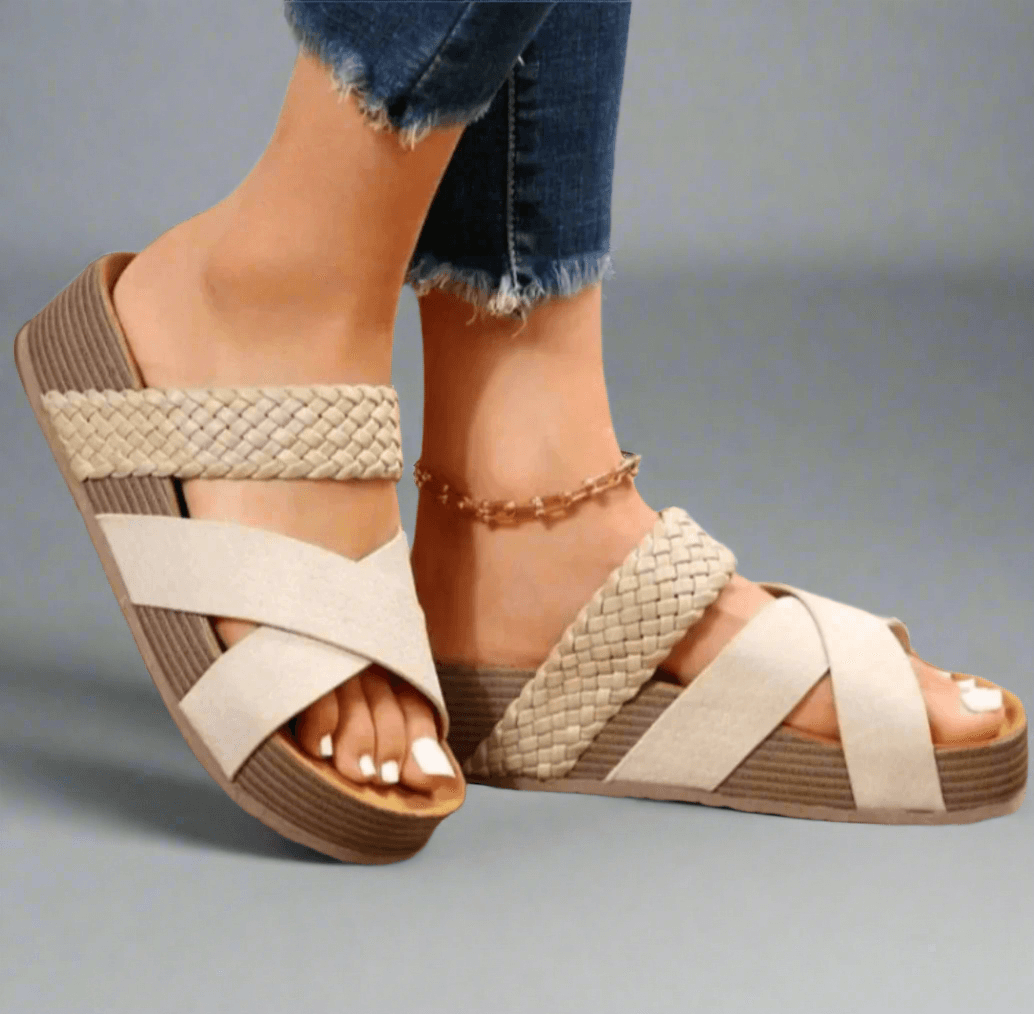 Dana | Woman’s Orthopedic Espadrilles  Sandals with Lace