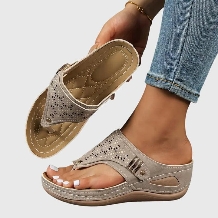 Kaylie | Woman’s Orthopedic Toe Loop Comfort Sandals