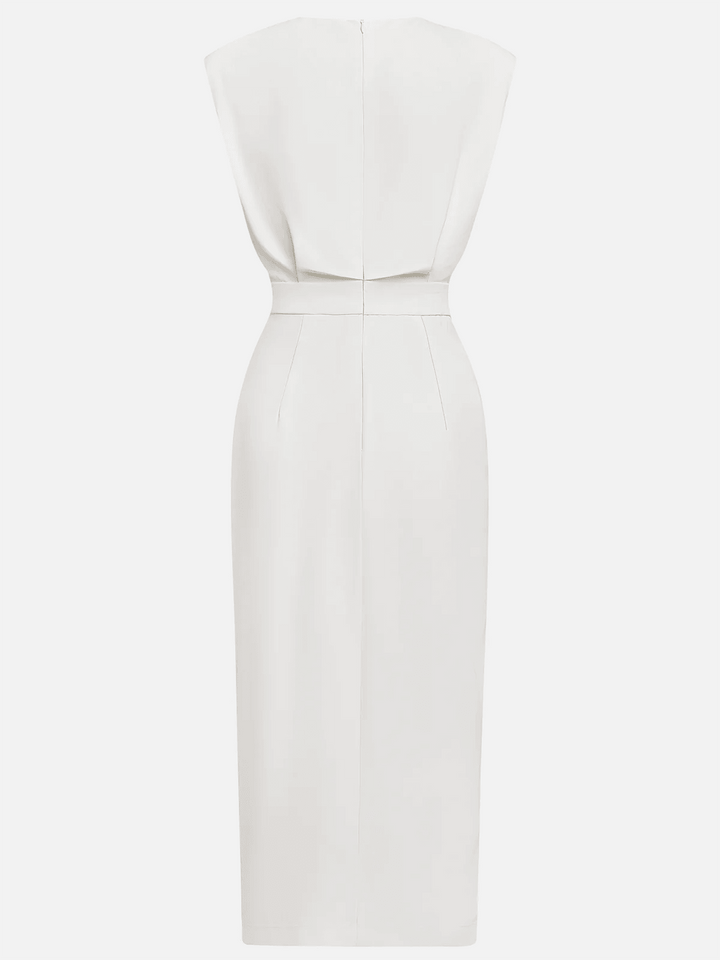 Aspen | Woman’s Effortless Charm Midi  Dress Cocktail Formal Wear