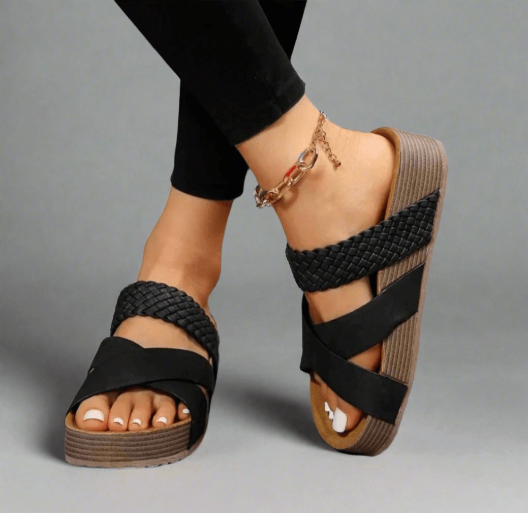 Dana | Woman’s Orthopedic Espadrilles  Sandals with Lace