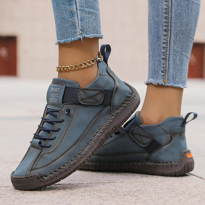 Renée | Woman’s Orthopedic Comfort Pleather Everyday Sneakers