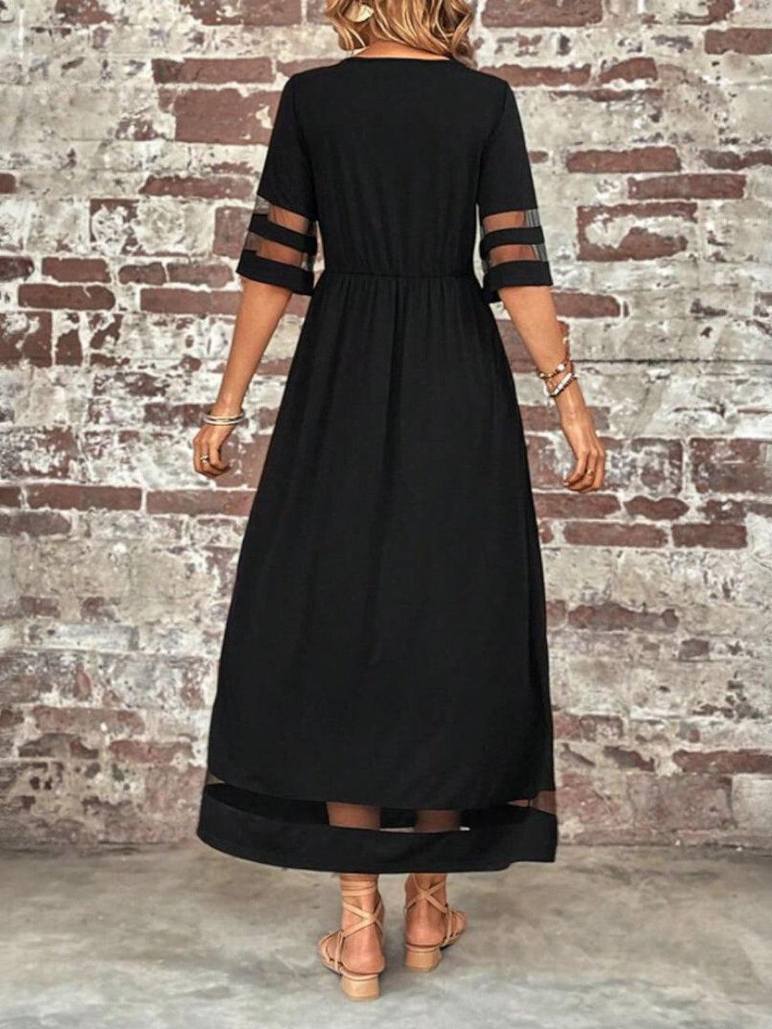 Kathryn | Woman’s Chic Tummy Flattering Coverage Evening Cocktail Dress