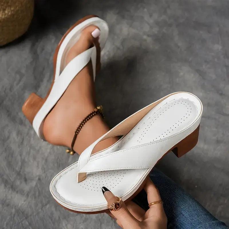 Marilyn| Woman’s Orthopedic Slippers with Wedge Heel Casual Wear