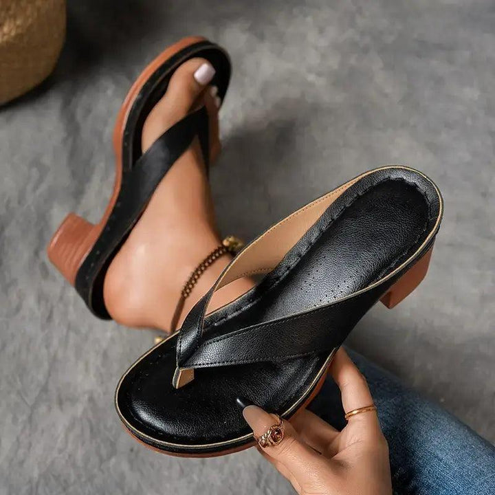 Marilyn| Woman’s Orthopedic Slippers with Wedge Heel Casual Wear