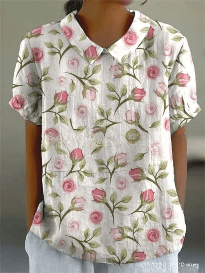 Nancy | Woman’s Floral Shirt