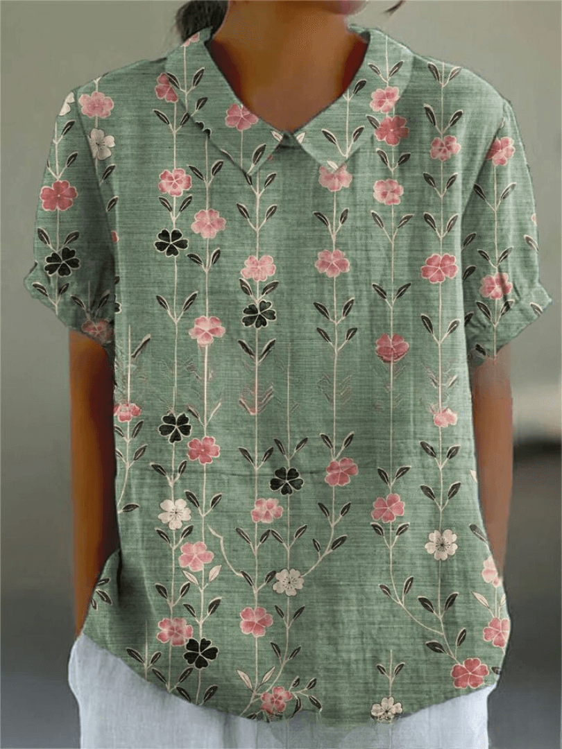 Nancy | Woman’s Floral Shirt