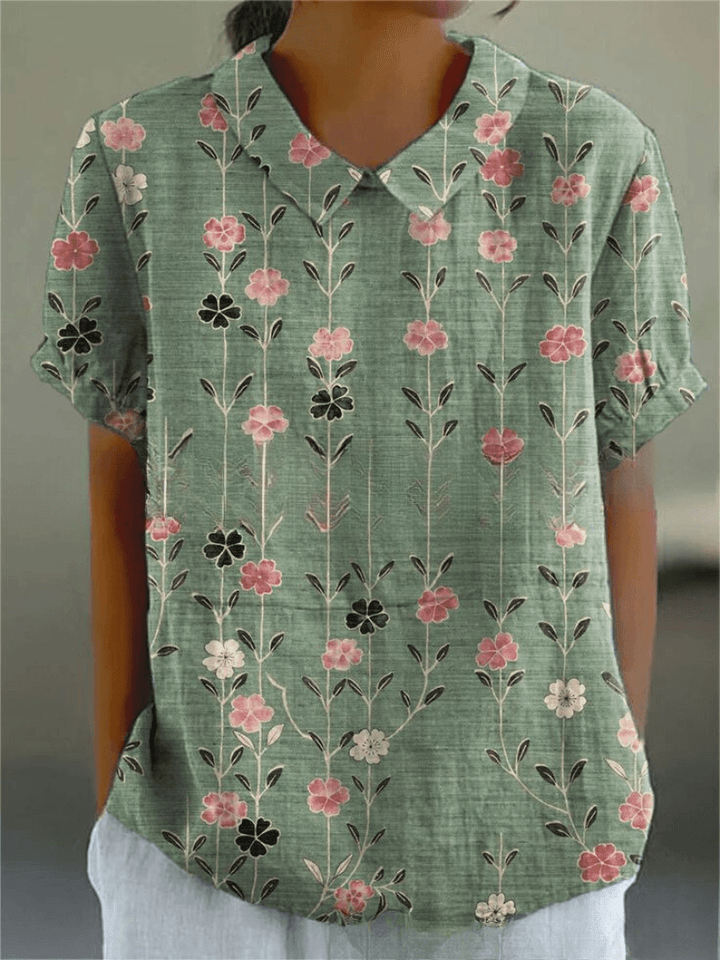Nancy | Woman’s Floral Shirt