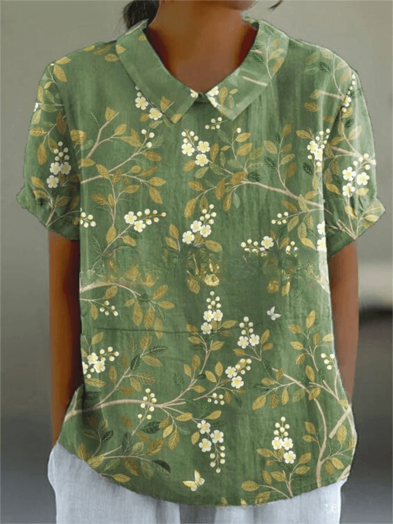 Nancy | Woman’s Floral Shirt