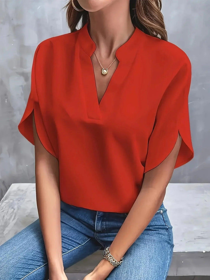 Thalia | Woman’s Sophisticated Blouse with Tailored Design