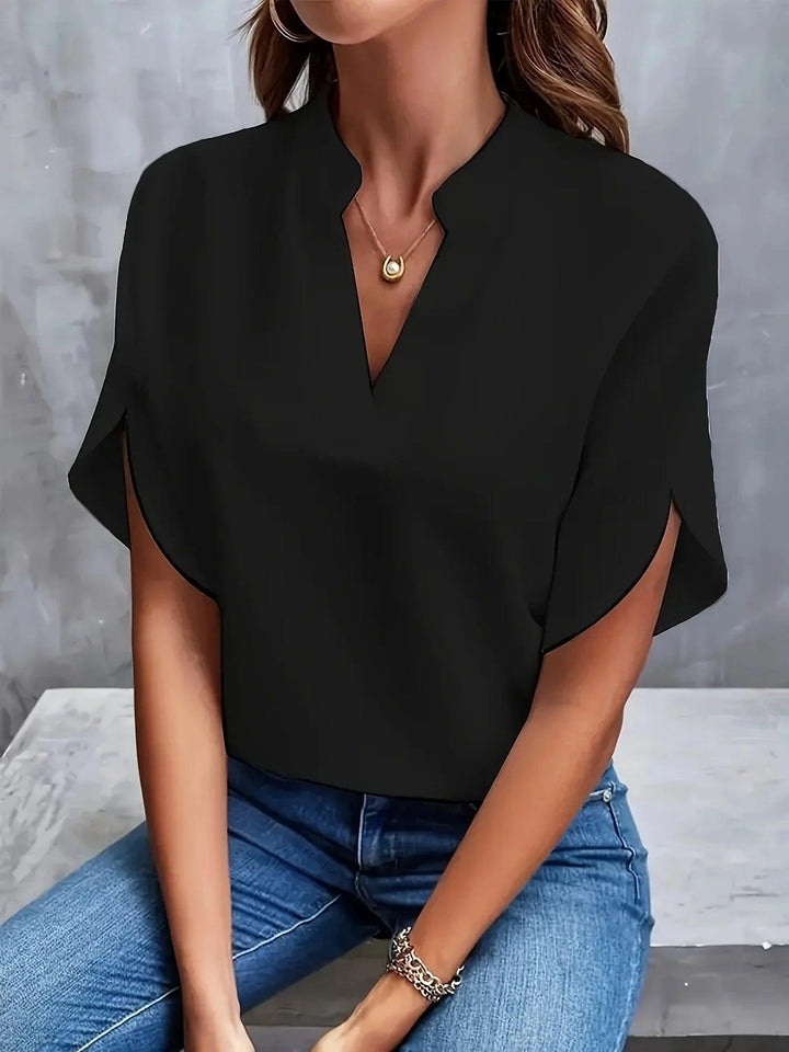 Thalia | Woman’s Sophisticated Blouse with Tailored Design
