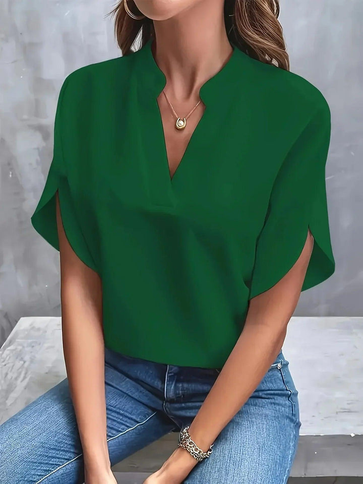 Thalia | Woman’s Sophisticated Blouse with Tailored Design