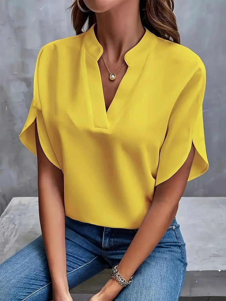 Thalia | Woman’s Sophisticated Blouse with Tailored Design