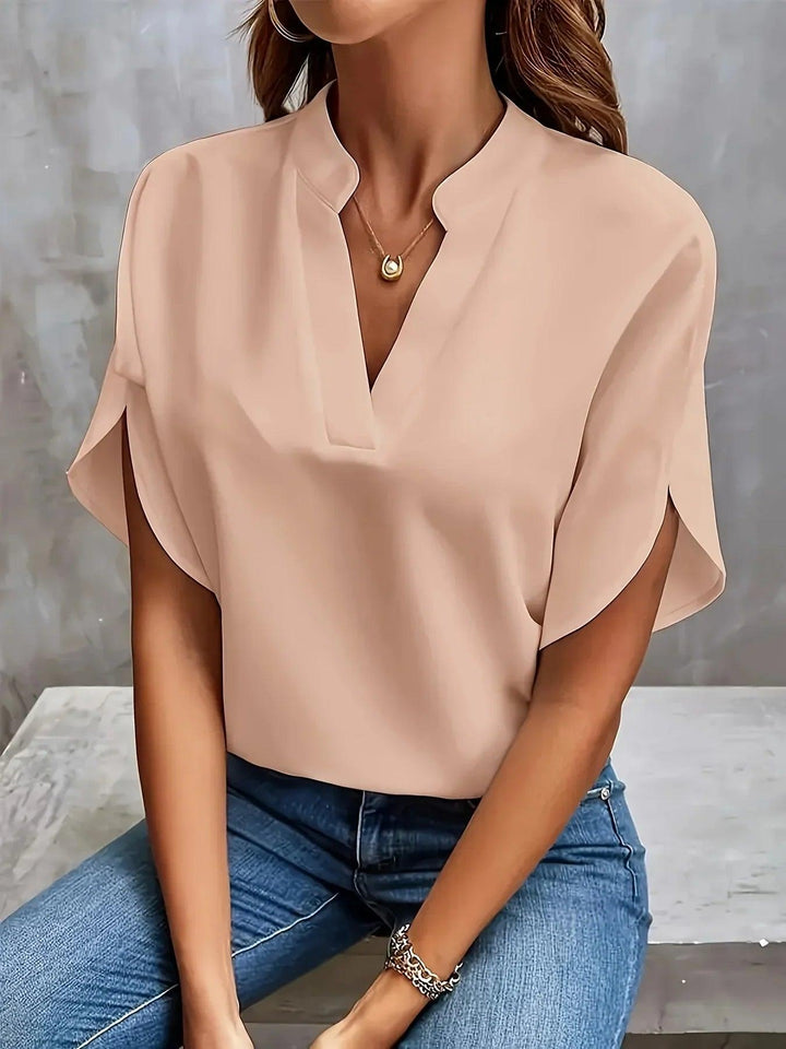 Thalia | Woman’s Sophisticated Blouse with Tailored Design