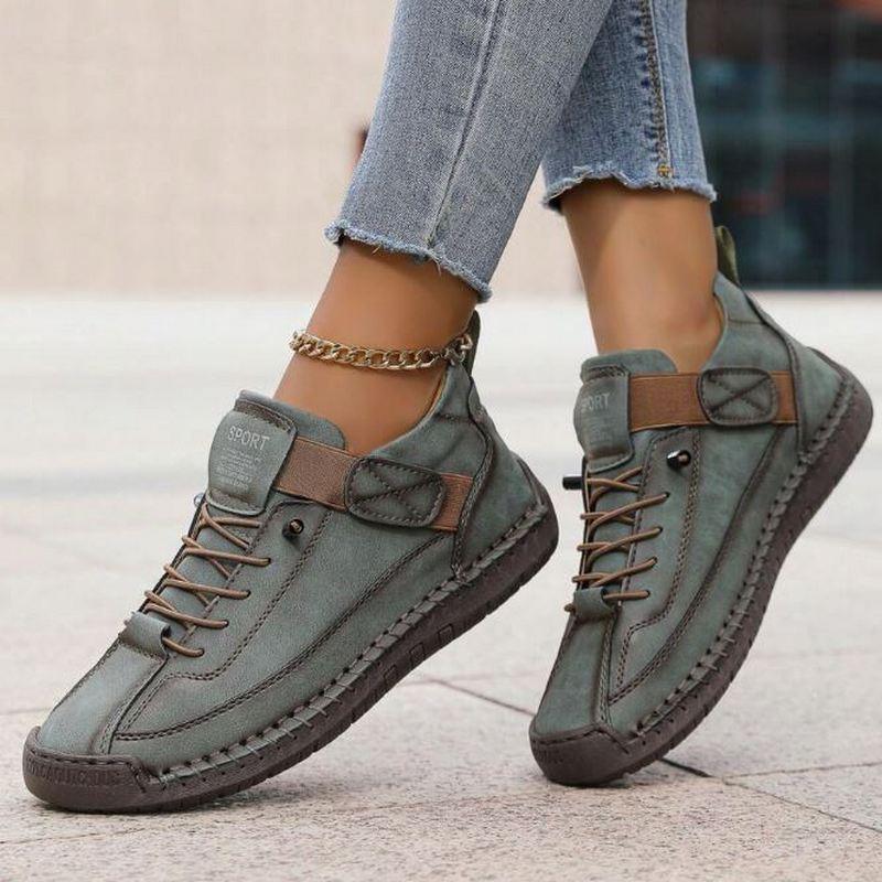 Renée | Woman’s Orthopedic Comfort Pleather Everyday Sneakers