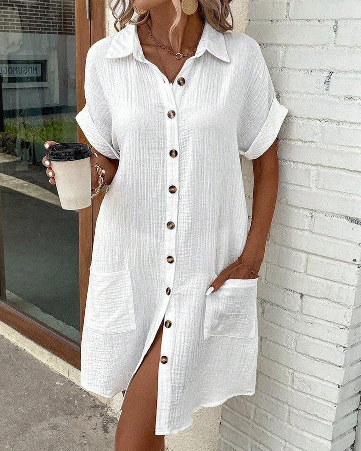 Melissa | Effortless Summer Shirt Dress for Women