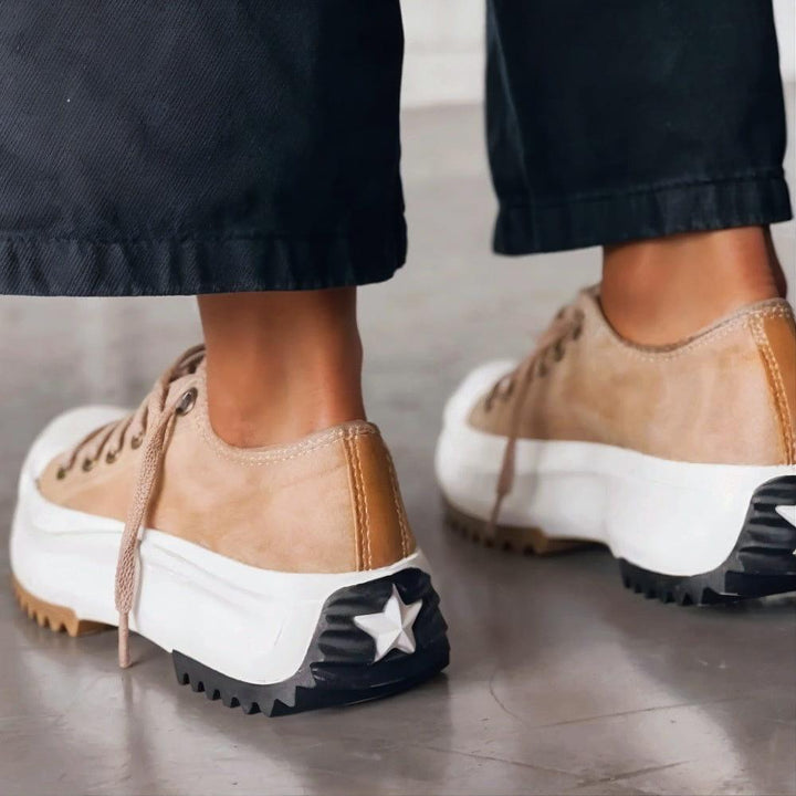 Dorothy| Woman’s Chunky Sole Arch support Sneakers