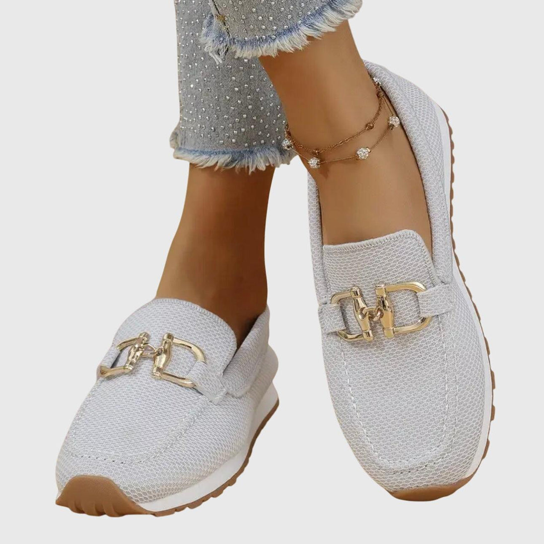 June| Woman’s Orthopedic Loafers with Buckle Everyday Wear