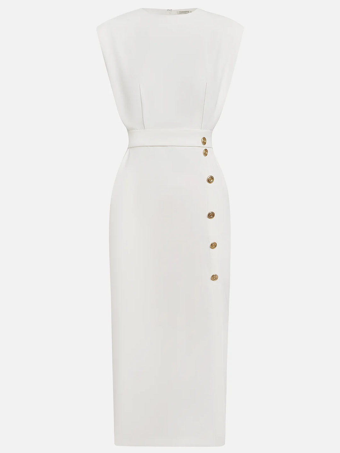 Aspen | Woman’s Effortless Charm Midi  Dress Cocktail Formal Wear