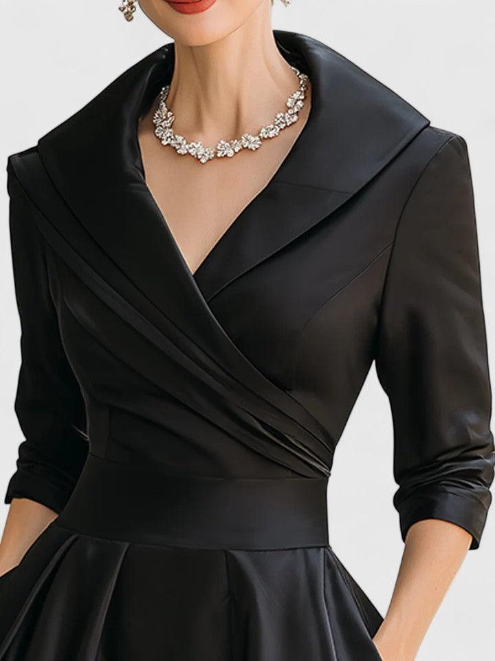 Yan | Woman’s Elegant Midi Dress Wedding Guest