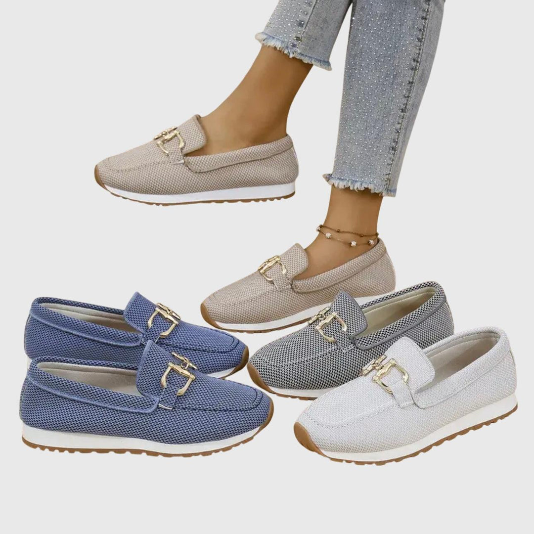 June| Woman’s Orthopedic Loafers with Buckle Everyday Wear